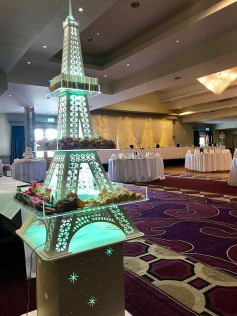 Paris Themed Wedding Ideas, Paris Themed Prom, Paris Theme Wedding Reception, Paris Wedding Theme, Paris Theme Centerpieces, Paris Prom Theme, Paris Themed Wedding, Eiffel Tower Wedding, Friendship Wedding