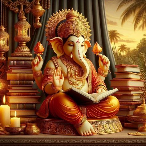 Happy Ganesh Chaturthi from Rohit Reads! 🌸📚 This festive season, let’s seek wisdom and knowledge like Lord Ganesha! Just as Bappa removes obstacles from our lives, books can remove the obstacles in our minds! Whether it's self-growth, motivation, or a captivating story, every book brings us closer to success and clarity. So, this Ganesh Chaturthi, why not make reading a daily habit? 🙏📖 Let’s celebrate the joy of learning and new beginnings with a good book! 📚✨ #GaneshChaturthi #ReadWithRoh... Growth Motivation, Long Books, Happy Ganesh, Happy Ganesh Chaturthi, Book Wallpaper, Ganpati Bappa, Ganesh Chaturthi, Lord Ganesha, Daily Habits