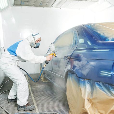 11 Great Tips for DIY Car Body Repair — The Family Handyman Auto Painting, Auto Body Work, Windshield Repair, Auto Body Shop, Collision Repair, Auto Body Repair, Car Restoration, Sport Automobile, Automotive Paint