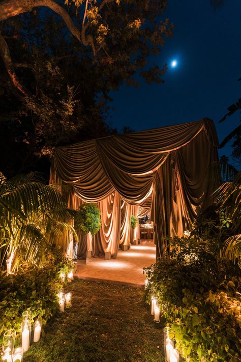 Draping Wedding, Elegant Wedding Reception, Wedding Guest List, Wedding Entrance, Los Angeles Wedding, Groom Wear, Magical Wedding, Tent Wedding, Wedding Los Angeles