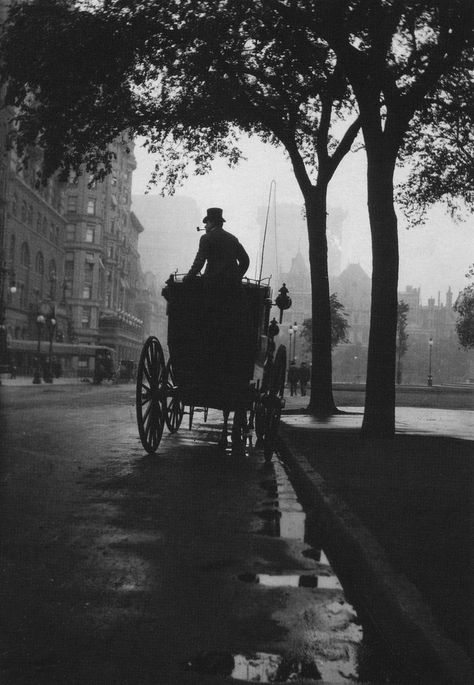 New York Vintage, Horse Drawn, Foto Vintage, Vintage New York, Foto Art, White Photo, Vintage Pictures, Vintage Photographs, A Horse