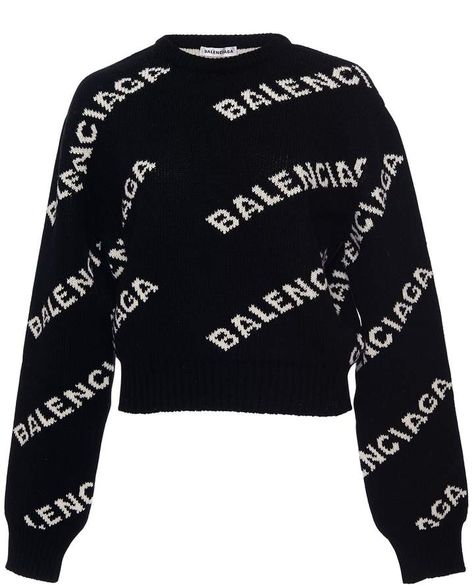 Balenciaga Cropped Wool Logo Sweater Balenciaga Tops Women, Balenciaga Cardigan, Balenciaga Clothes, Balenciaga Hoodie, Balenciaga Sweater, Balenciaga Destroyed Hoodie, Balenciaga Top, Balenciaga Clothing, Png Clothes