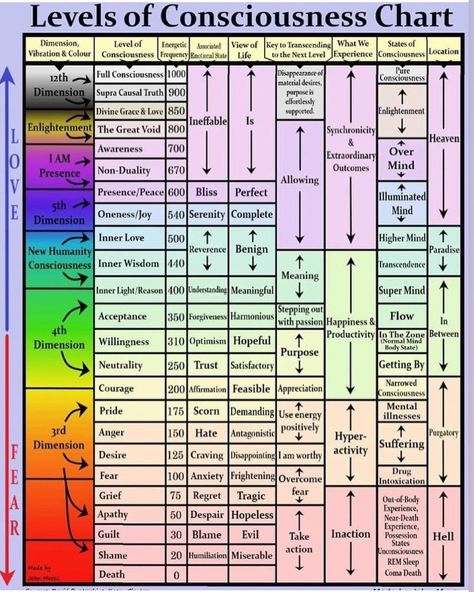 Ismael Perez. on Instagram: “Emotions and our state of mental focus determines we’re we are in the scale of consciousness! We raise our vibrations through how we feel…” Consciousness Chart, What Is Ascension, Occult Knowledge, Cho Ku Rei, Reflexology Chart, Levels Of Consciousness, Energy Healing Spirituality, Healing Frequencies, Quantum Physics