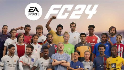 EA Sports FC 24 Wallpapers Fifa Games, Mia Hamm, Didier Drogba, Andrea Pirlo, Premier League Teams, Software House, Association Football, Football Gif, Ea Sports