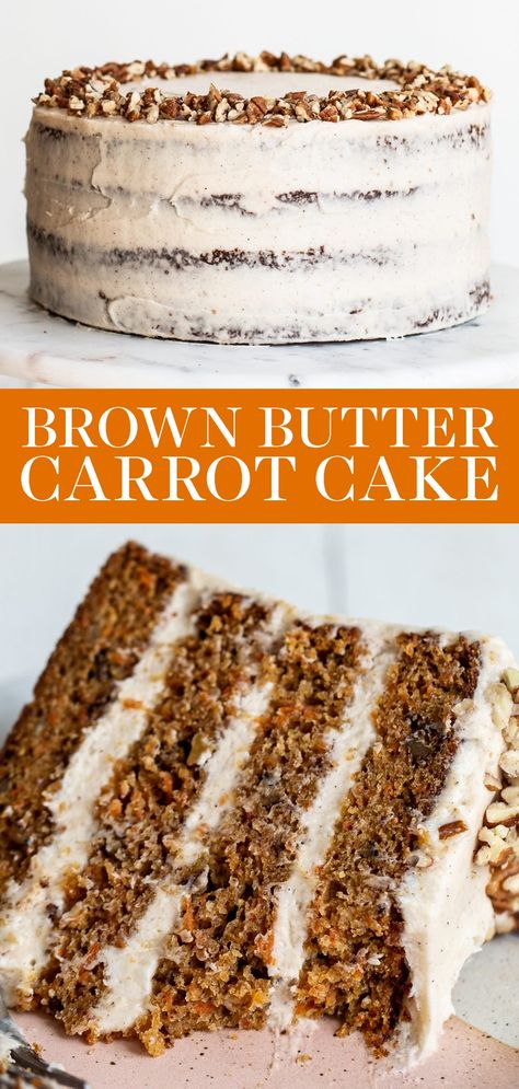 Homemade Cream Cheese Frosting, Homemade Cream Cheese, Butter Carrots, Dessert Parfait, Wiener Schnitzel, Best Carrot Cake, Pretty Dessert, Carrot Cake Recipe, Unsweetened Applesauce