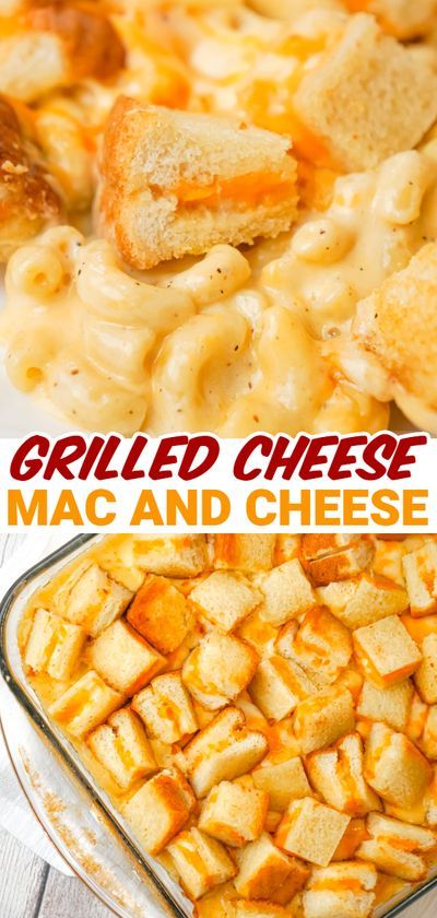 Baked Macaroni Recipe, Baked Grilled Cheese, Grilled Mac And Cheese, Baked Macaroni And Cheese Recipe, Cheese Mac And Cheese, Baked Macaroni And Cheese, Macaroni And Cheese Recipe, Grilled Cheese Sandwiches, Fast Dinner Recipes