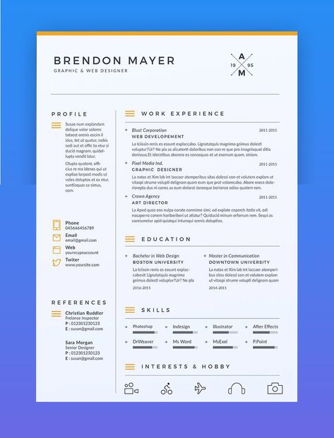 How to Make a Chronological Order Resume with Templates Cv Resume Sample, Chronological Resume Template, Simple Resume Examples, Job Affirmations, Work Resume, Resume Design Free, Chronological Resume, Resume Design Professional, Creative Cv