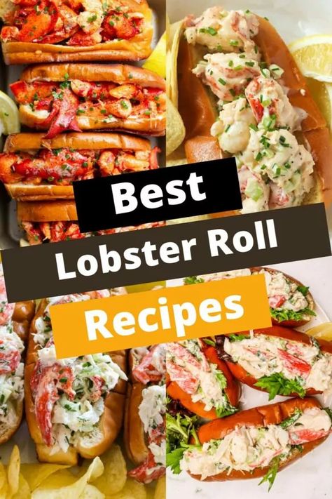 Lobster Roll Lobster Rolls With Butter, Lobster Roll Recipe Best, Best Baklava Recipe, Lobster Roll Recipe, Saltimbocca Recipe, Seafood Gumbo Recipe, Lobster Roll Recipes, Boiled Egg Recipes, Buttery Rolls