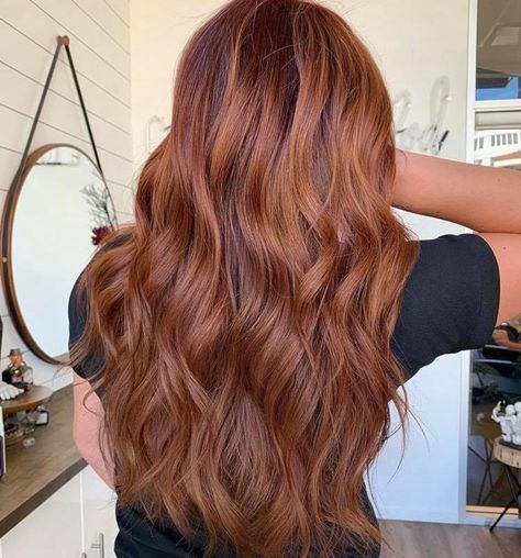 Reddish Brown Hair Dark Roots, Ginger Hair Color With Brown, Cooper Brunette Hair Color, Brown Hair Ginger Undertone, Reddish Brown Chestnut Hair, Hair Color Ideas Chestnut Brown, Copper Dye On Brown Hair, Ginger Tinted Brown Hair, Russet Hair Color Brown