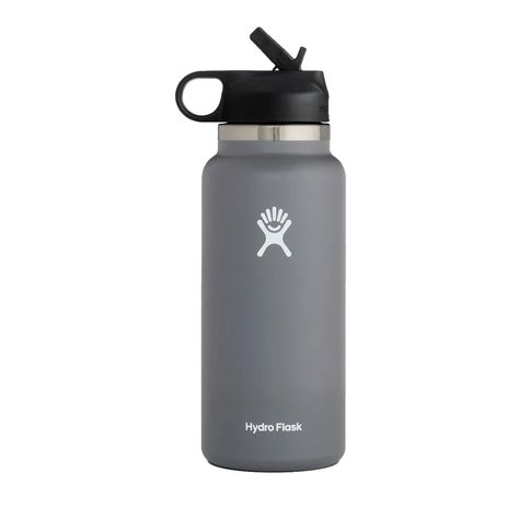 Hydro Flask Stone 32oz and 40oz Laser Engraved Custom Hydro - Etsy Hydro Flask 32 Oz, Hydro Flask Water Bottle, Stainless Steel Collar, Wide Mouth Water Bottle, Flask Water Bottle, Wide Mouth Bottle, Vacuum Insulated Water Bottle, Cute Water Bottles, Bottle With Straw