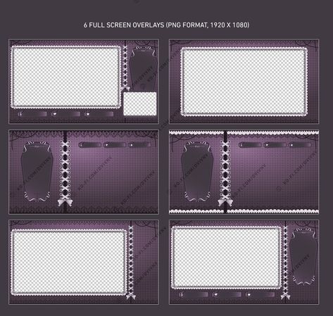 ♰ Free "Gothic Lolita" Twitch Overlay / Full Package ♰ :: Behance Twitch Overlays Free, Vtuber Overlay Design, Free Twitch Overlay, Vtuber Overlay, Twitch Streaming, Twitch Overlay, Gothic Lolita, Freelancing Jobs, Adobe Photoshop