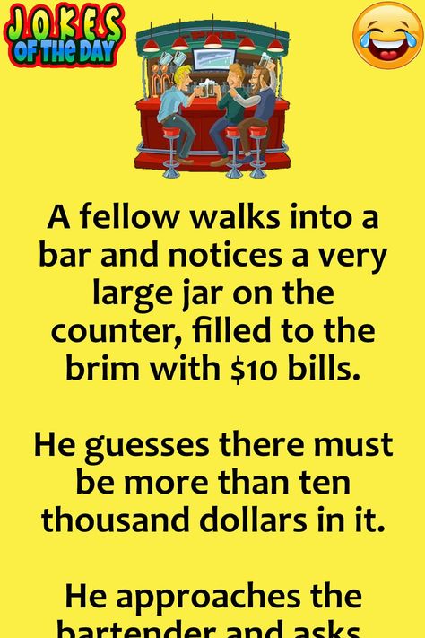 The Bartender Makes A Man A Bet Funny Tuesday Quotes Hilarious, Clean Funny, Women Jokes, Soulmate Connection, Tuesday Quotes, Clean Funny Jokes, English Jokes, Neoclassical Architecture, Clean Jokes