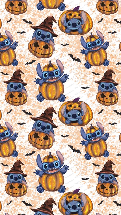 Helloween Wallpaper, Halloween Wallpaper Iphone Backgrounds, Halloween Wallpaper Backgrounds, Image Halloween, Lilo And Stitch Drawings, Halloween Wallpaper Cute, Stitch Drawing, Cute Fall Wallpaper, Iphone Wallpaper Fall