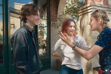 Timothee Chalamet Lady Bird, Greta Gerwig, Saoirse Ronan, Four Sisters, Best Director, Dance Routines, Kirsten Dunst, Lady Bird, Important People