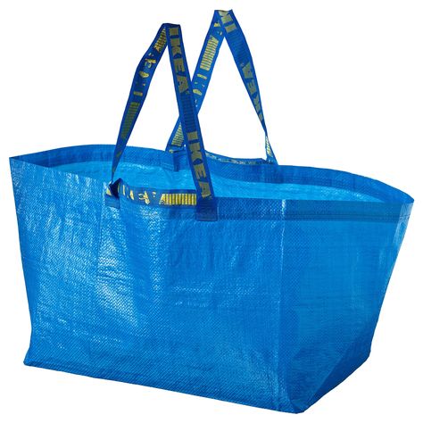 Ikea Frakta, Ikea Shopping, Bin Bag, Ikea Storage, Tote Storage, Carrier Bag, Reusable Shopping Bags, Travel Tote, Shopping Tote Bag