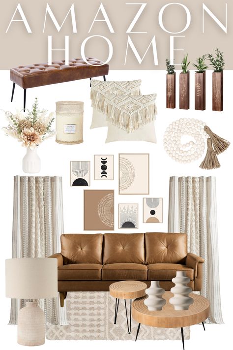 Welcome to Life and Style by Jilian! Achieve timeless elegance with this Neutral Living Room Collection from Amazon. Embrace soft, earthy tones that create a warm and inviting space perfect for relaxation. From cozy beige sofas to natural wood accents, this collection brings a serene and harmonious vibe to your living room. 🛋️🌟

📌 As an Amazon Associate, I earn from qualifying purchases.
#LifeAndStyleByJilian #ShopTheLook #NeutralLivingRoom #HomeDecor #AmazonHome #InteriorDesignInspo Leather Sofa Boho, Living Room Decor Beige Sofa, Living Room Decor Beige, Beige Sofas, Room Decor Beige, Neutral Living Room Decor, Tan Leather Sofa, Grey And Gold Bedroom, Sofa Boho