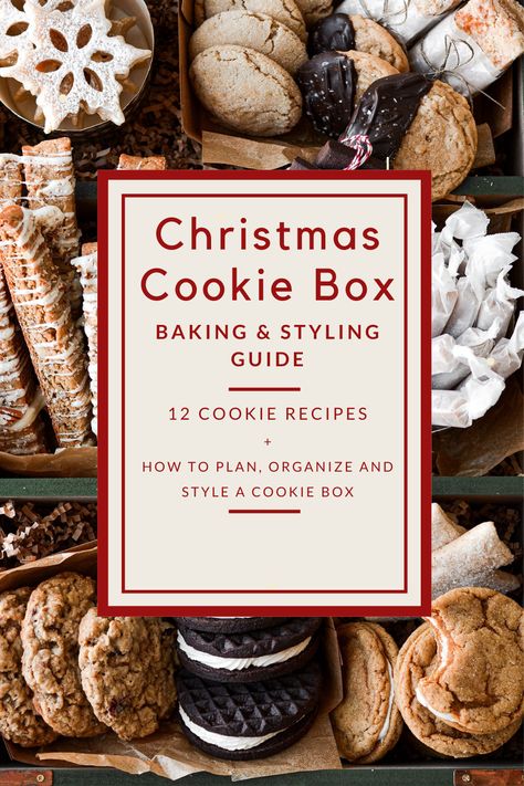 Cookie Platter Gift Ideas, Homemade Cookies Packaging Ideas, Homemade Cookie Boxes Gift Ideas, Best Cookies To Give As Gifts, Homemade Christmas Treat Boxes, Selling Christmas Cookies, Decorated Cookies Recipes, Christmas Cookie Assortment Gift Ideas, Christmas Cookies To Mail