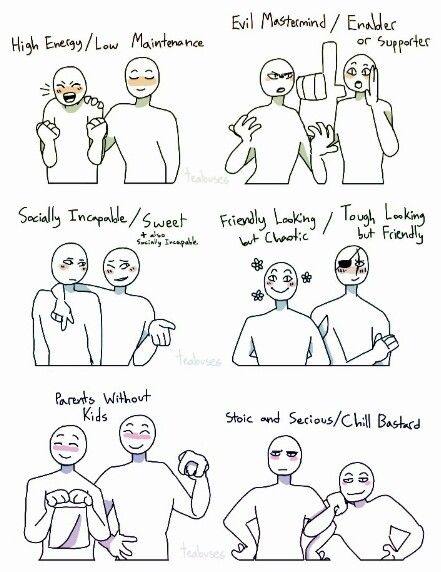 I'm friendly but chaotic I went crazy once in front of my friends but pretended nothing happened🤣🤣🤣🤣 7 Person Friend Dynamic, Ship Dynamics Best Friends, Cute Friend Dynamics, Chaotic Duo Poses Reference, Chaotic Energy Drawing, Friends Dynamics Drawing, Favorite Tropes Drawing, Ship Dynamics Chaotic, Friend Tropes Drawing