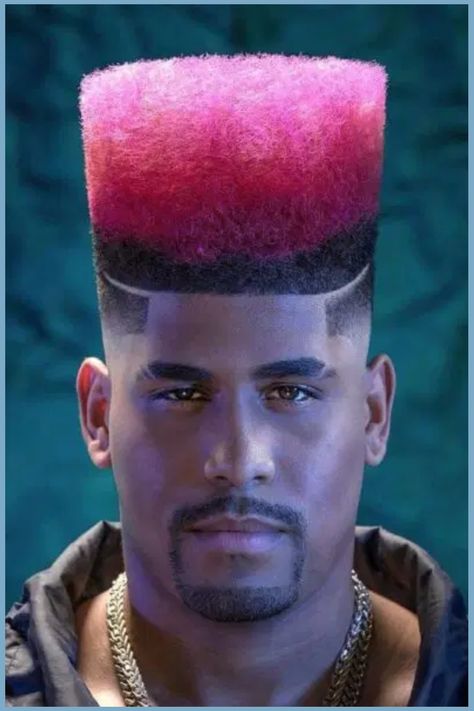 Discover the trendiest and most stylish haircuts for black men, along with expert tips and advice to achieve the perfect look for your unique style and personality. Blowout Haircut, Top Haircuts For Men, Flat Top Haircut, Funny Hair, French Twist Hair, Men's Haircuts, Beach Wedding Hair, Haircut Designs, Mens Hair Trends