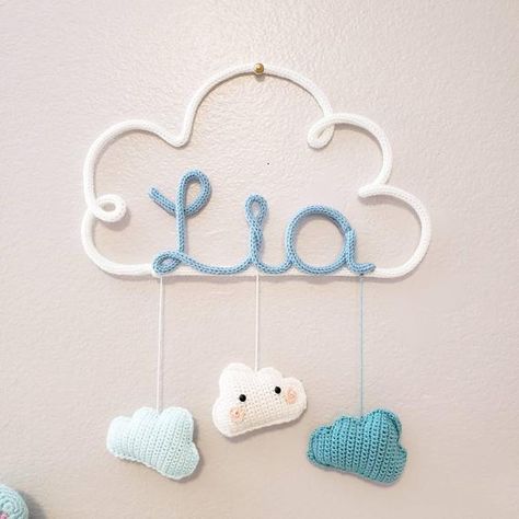 Check out this item in my Etsy shop https://www.etsy.com/listing/882971114/personalized-knit-lettering-name-sign Yarn Name Sign, How To Make Knitted Wire Words, Knitted Name Sign, French Knitting Wire Words, Crochet Wire Names Letters, Kids Room Deco, Baby Bump Pictures, Name Plate Design, Name Wall Decor