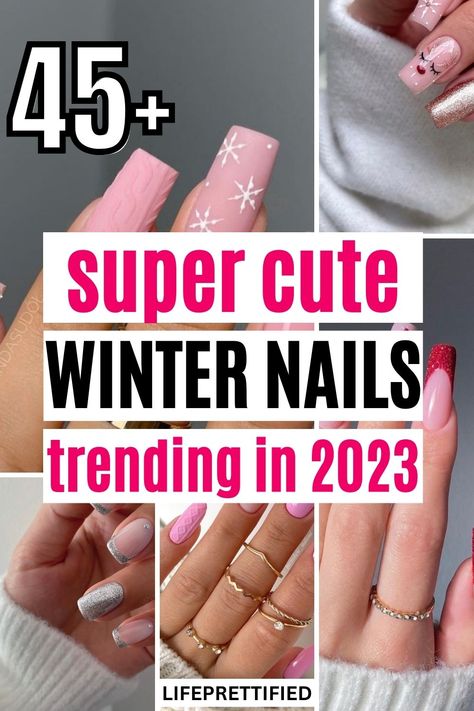 Winter nails 2023 trends, winter nails short, winter nails blue, winter nails gel, winter nails 2023 trends gel, winter nail designs, winter nail ideas, xmas nails, winter nails inspiration Nails Blue Winter, Cute Winter Nail Ideas, Winter Nails Blue, Winter Nails Short, Short Winter Nails, Nails 2023 Trends, Burgundy Nail Designs, Winter Nails Gel, Holiday Nails Winter