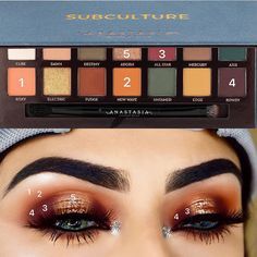 Subculture Palette Looks, Subculture Palette, Revolution Eyeshadow, Makeup Tip, Makeup Step By Step, Makeup Tricks, Smokey Eyes, Eyeshadow Tutorial, Fall Makeup