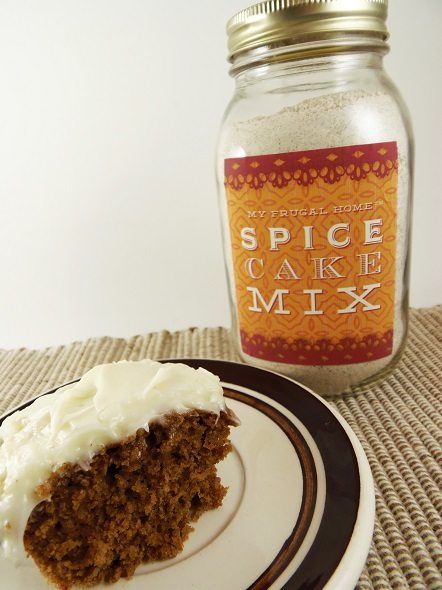 Spice Cake Mix Recipe Spice Cake Mix Recipes, Homemade Spice Cake, Cake Mix Recipes Homemade, Homemade Cake Mixes, Baking Mix Recipes, Homemade Dry Mixes, Spice Cake Recipes, Homemade Pantry, Spice Cake Mix