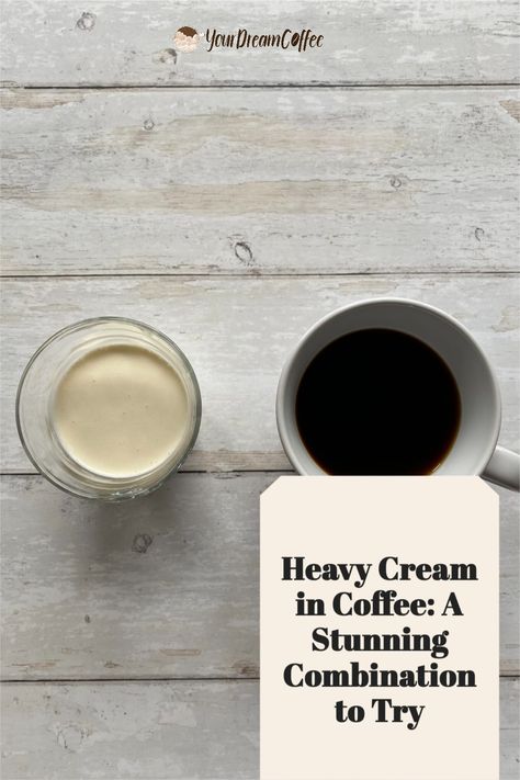 Coffee With Heavy Cream, Heavy Cream Recipes, How To Make Ice Coffee, Vanilla Whipped Cream, Whipping Cream, Coffee Tasting, Cold Coffee, Free Coffee, Homemade Vanilla