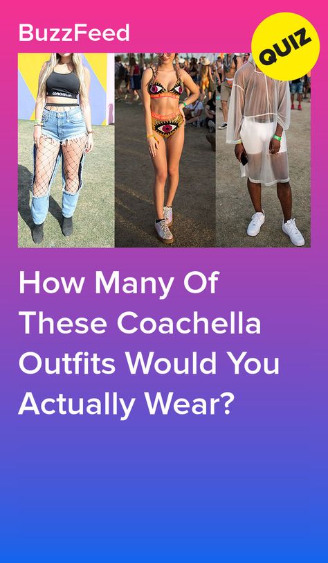 How Many Of These Coachella Outfits Would You Actually Wear? Aesthetic Examples, Teenage Crush Quotes, Fashion Quizzes, Crush Quotes For Her, Buzzfeed Personality Quiz, Outfits Quiz, Sleepover Outfit, Aesthetic Vintage Outfits, Cochella Outfits