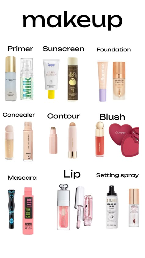 Make Up For 10-11, Popular Makeup Products 2023, Preteen Makeup, Productive Woman, Aesthetic Back To School Outfits, Outfit Ideas Basic, Dior Lip Oil, Aesthetic Back To School, First Day Of School Outfits