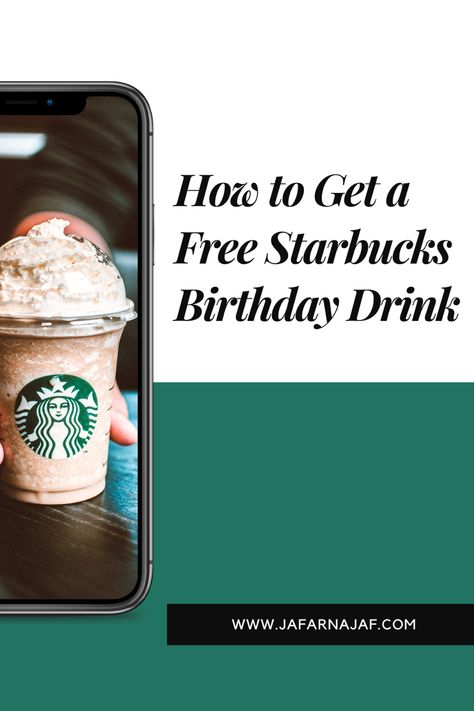 How to Get a Free Starbucks Birthday Drink Starbucks Free Birthday Drink, Starbucks Birthday Drink, Drink Starbucks, Starbucks Birthday, Starbucks Locations, Birthday Rewards, Starbucks Store, Starbucks Rewards, Starbucks Secret Menu Drinks