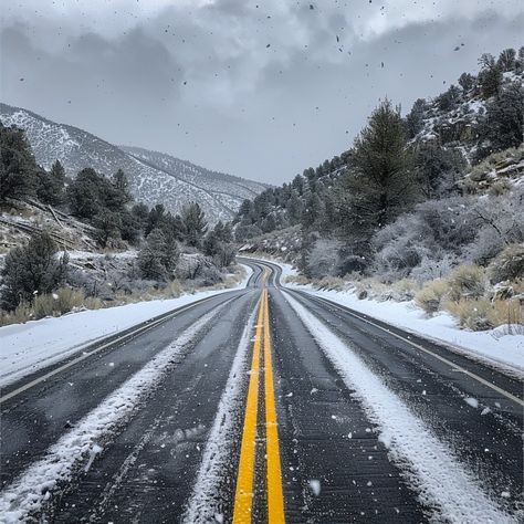 "Snowy Mountain Road: A #winding #mountain road slick with snow snakes its way between the snow-dusted hills. #snow #winter #travel #aiart #aiphoto #stockcake ⬇️ Download and 📝 Prompt 👉 https://stockcake.com/i/snowy-mountain-road_615196_790743" Twilight Stars, Monochrome Palette, Snowy Mountain, Mountain Road, Funny Illustration, Snow Mountain, Snowy Mountains, Snow Winter, Winter Travel