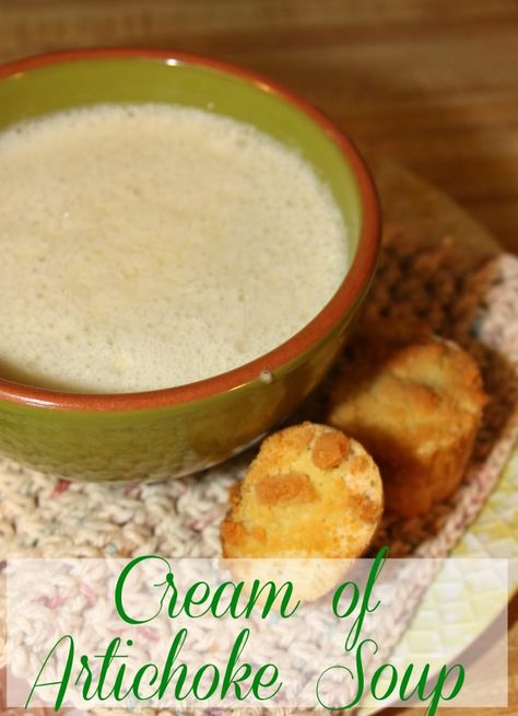 Cream of Artichoke Soup Artichoke Soup, Cold Soup, Cream Cheese Spreads, Delicious Soup Recipes, Creamy Soup, Creamed Mushrooms, Delicious Soup, Stew Recipes, Soup And Salad