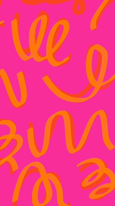 Orange Preppy Wallpaper, Pink Orange Wallpaper, Orange Preppy, Iphone Wallpaper Pink, Wallpaper Pink And Orange, Wallpaper Pink, Preppy Wallpaper, Orange Wallpaper, Orange And Pink