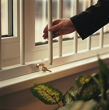 Removable Security Bars. LockABar Removable Window Security Bars. For Calebs room Window Security Bars, Apartment Security, Burglar Bars, Window Safety, Window Protection, Security Shutters, Burglar Proof, Window Bars, Home Security Tips