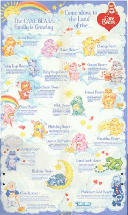 Care bears-nothing beats the original Care Bears Vintage, Care Bear Party, Care Bear Birthday, The Care Bears, Baby Hug, Care Bears Cousins, Inspirerende Ord, Morning Cartoon, Bear Party