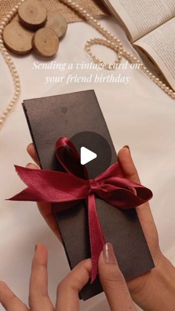 Maryam Sadiq on Instagram: "The feminine urge to gift handmade card on your friend Birthday🫶🏻✨ DM for order! . . . . #aesthetic #aesthetically #vintagestyle #vintage #card #cardmaking #handmade #gift #vintagecard #loveallmine #lovemyall #trending #trendingreels #trendingaudio #trendingnow" Aesthetic Birthday Cards For Best Friend, Aesthetic Birthday Cards Handmade, Order Aesthetic, Feminine Urge, Journal Idea, Birthday Cards For Friends, Best Friends Aesthetic, Vintage Card, Handmade Birthday Cards