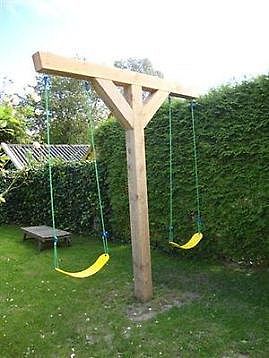 Playground Backyard Diy, Diy Kids Playground, Backyard Playset, Taman Diy, Shade Ideas, Backyard Garden Diy, Backyard Kids Play Area, Backyard Swings, Outdoor Play Areas