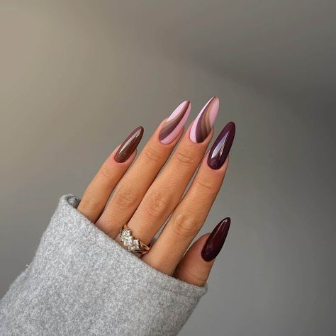 50 Best Winter Nail Design Ideas to Try Fall 2022 Nails, Nails Autumn 2022, Velvet Nails, Special Nails, Cute Nails For Fall, Long Nail, Thanksgiving Nails, Winter Nail Designs, Pink Nail