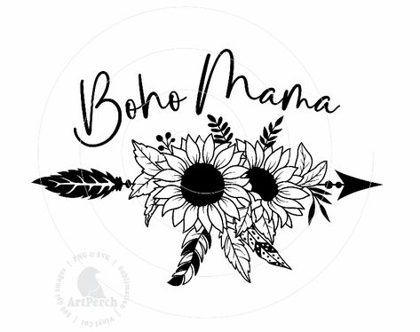 Boho Svg Designs, Boho Tumbler Svg, Western Svg Bohemian, Floral Arrow Svg, Boho Flower Tumbler, Arrow Svg, Star Svg, Future Design, Personalized Shirts