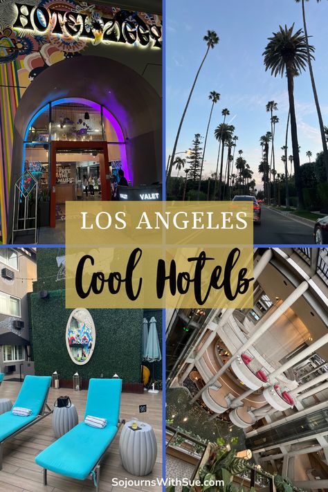 Where should you stay out of the thousands of options for LA lodging?  Check out these recommendations for the best and coolest places to stay!  Downtown LA, West Hollywood, North Hollywood, and Center LA. Glass Elevator, Round Tower, Cool Places, North Hollywood, Unique Architecture, Hollywood Hills, Downtown Los Angeles, Hotel Suites, Holiday Inn