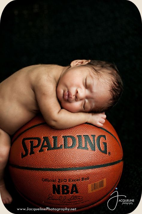 Newborn Photography, newborn basketball  www.jacquelinephotography.net Basketball Baby Pictures, Ball Photoshoot, Baby Boy Newborn Pictures, Basketball Baby, Newborn Photography Boy, Baby Boy Pictures, Newborn Baby Photoshoot, Baby Boy Photography, Foto Baby