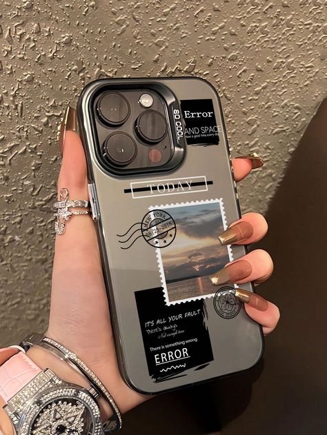 1pc Personality & Fashion Stamp Pattern Anti-Drop Phone Case For Iphone 11 12 13 14, 11pro Max, 12pro Max, 13pro Max, 14pro Max, Xr, 15, 15pro, 15pro Max, Samsung SeriesI discovered amazing products on SHEIN.com, come check them out! Apple Iphone Accessories, Retro Phone Case, Iphone Case Collection, Bling Phone Cases, Giveaway Gifts, Produk Apple, Girly Phone Cases, Iphone Obsession, Pretty Phone Cases