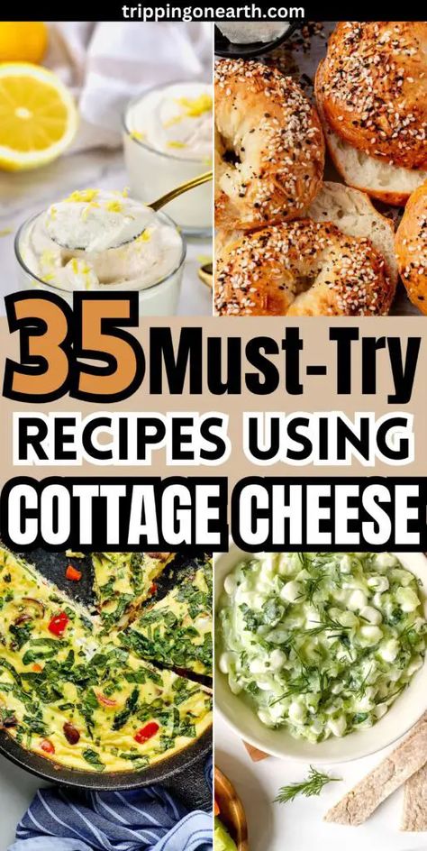 Healthy Dinner Recipes Cottage Cheese, What Goes Good With Cottage Cheese, Ricotta And Cottage Cheese Recipes, Ideas With Cottage Cheese, Creamed Cottage Cheese Recipes, Recipes Made With Cottage Cheese, Uses For Cottage Cheese, Cottage Cheese Recipes Savory, Cottage Cheese Savory Recipes