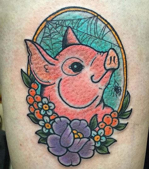 Pig tattoo Pig Tattoo, Stencil Outline, Web Tattoo, Vegan Tattoo, Traditional Tattoo Sleeve, Kawaii Tattoo, Gaming Tattoo, Hamilton Ontario, Tattoo Stencil