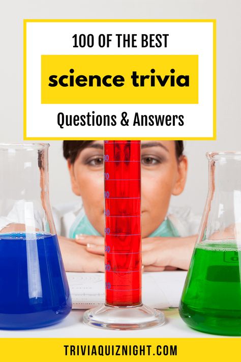 All the best science trivia questions and answers for your quiz night Science Trivia, Fun Quiz Questions, Science Quiz, Science Questions, Gk Questions And Answers, Quiz Questions And Answers, Trivia Quizzes, Quizzes For Fun, Trivia Questions And Answers