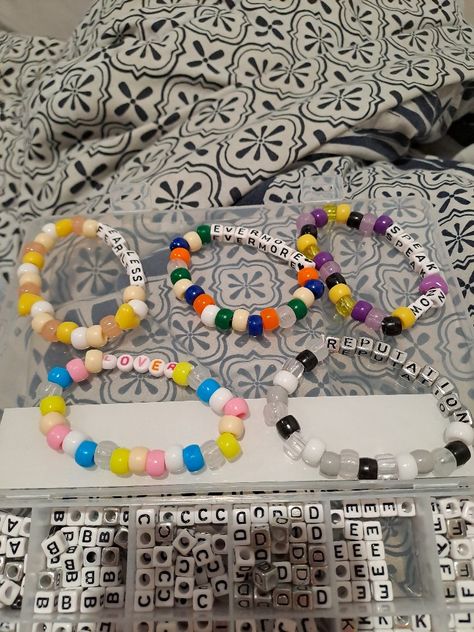 Kandi I made of the albums in Taylor swifts eras tour<3 Taylor Swift Kandi, Kandi Singles, Kandi Beads, Kandi Inspo, Diy Kandi, Taylor Swift Eras Tour, Taylor Swift Eras, Eras Tour, Art Inspo