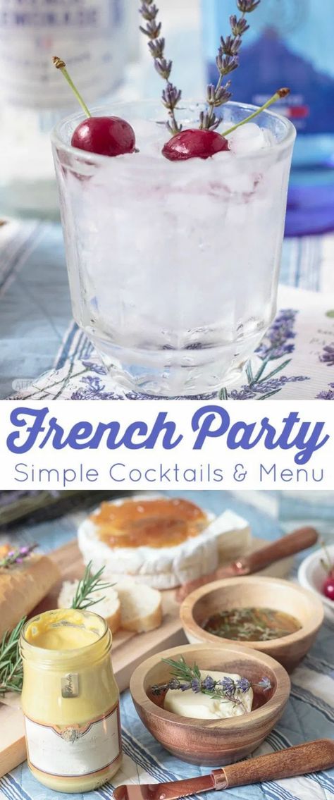 Cocktail Party Ideas, French Dinner Parties, French Cuisine Recipes, French Cooking Recipes, French Themed Parties, French Appetizers, French Cocktails, French Party, Cocktail Party Food