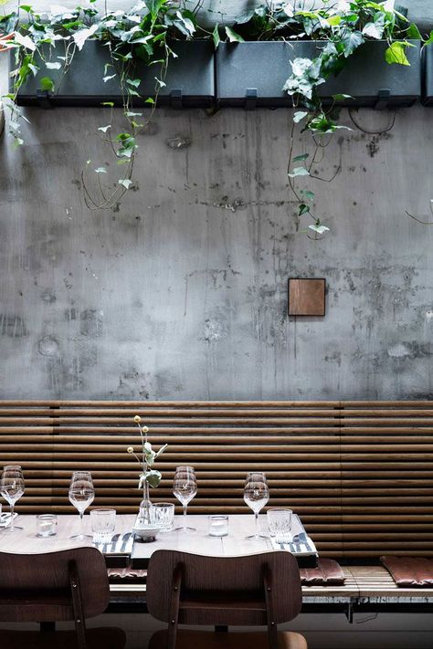 Vakst Restaurant in Copenhagen / Greenhouse Restaurant, Greens Restaurant, Nordic Restaurant, Restaurant Seating, 카페 인테리어 디자인, Boho Interiors, Bar Interior, Outdoor Restaurant, Green Interiors