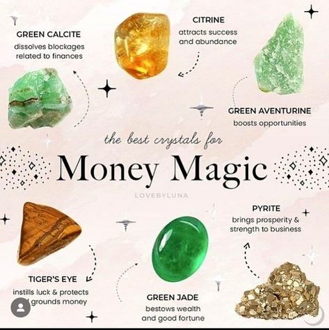 Money Magic, Green Chalcedony, Witchy Vibes, Rocks And Gems, Crystal Gems, Green Aventurine, Healing Crystals, Crystal Healing, Spirituality